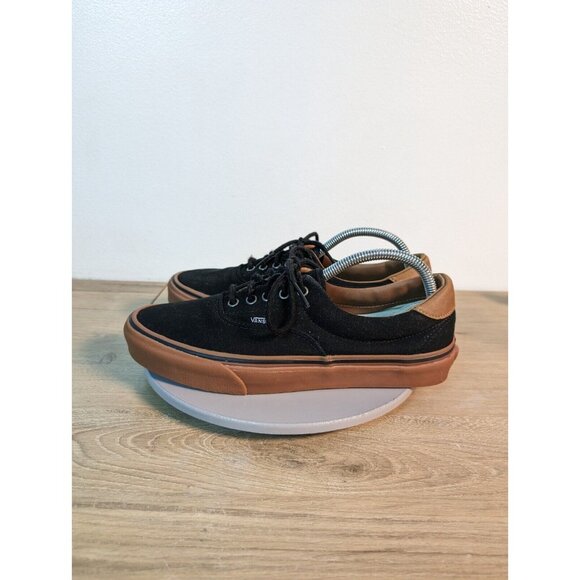 VANS ERA 59 (CANVAS GUM) BLACK/GUM MEN  Sz Men 10 Casual Classic Sneakers Shoes - Picture 6 of 10